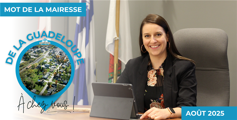 Mot de la mairesse août 2025
