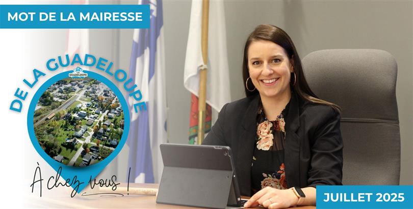 Mot de la mairesse - Juillet 2025