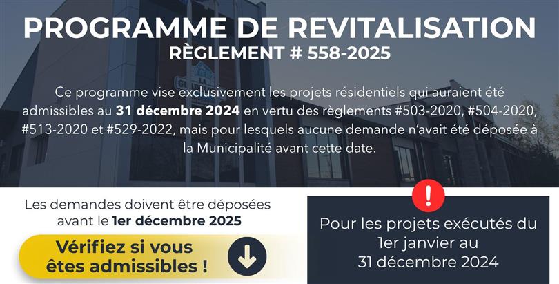 Programme de revitalisation